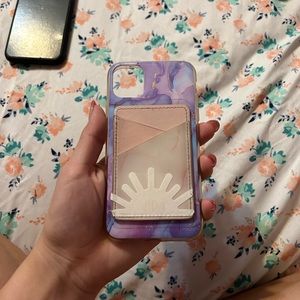 iPhone XR case and wallet